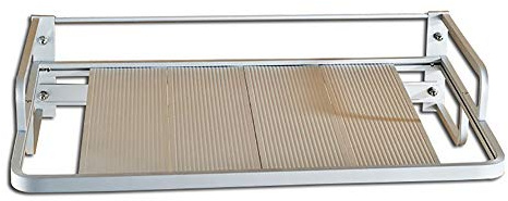 ZYFA Mikrowelle Backofen Wandhalterungen, Küche Lagerregal Backofen Regal,Wand montiert Mikrowellenhalter,Aluminiumlegierung
