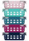 Ello Duraglass Glass Food Storage Meal Prep Containers - Glass Food Storage Meal Prep Bowls with Silicone Sleeve and Airtight Lids, 10 piece 5 pack, Evening Orchard