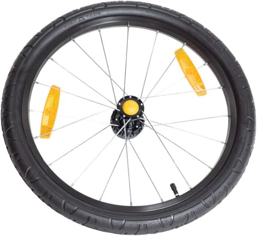 Burley Unisex – Erwachsene 20 Alu Push Button Laufrad, Schwarz/Grau, One Size