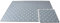 Grey & White 12mm Thick Large Mat Kids Living Room Play Yoga Gym Exercise Gym Fitness Home Office Rug Carpet (Grey Star Mat, 1 Mat - 4 Square Feet)