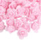 VINFUTUR 200Pcs Artificial Foam Rose Flower Heads, Mini Foam Fake Roses Heads for DIY Crafts Wedding Baby Shower Birthday Party Valentine's Day Decoration Rose Bear Kit (Light Pink)