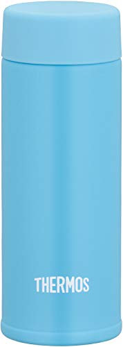 Thermos Water Bottle, Vacuum Insulated Pocket Mug, 4.2 fl oz (120 ml), Light Blue JOJ-120 LB (Small Capacity Model)