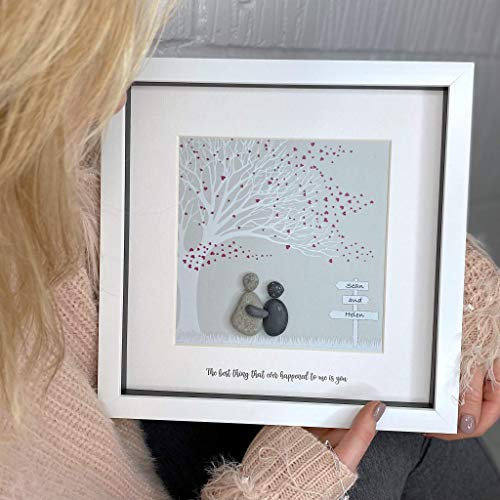 Love Story Tree Pebble Picture