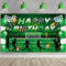 HOWAF Fußball Happy Birthday Banner - Großes Hintergrund Sport Themen Alles Gute zum Geburtstag Banner für Garten Wand Hintergrund - Junge Photo Booth Deko