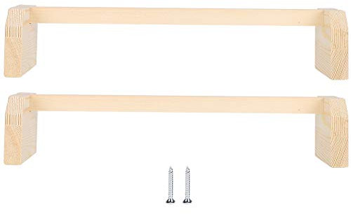 Joyzan 2Pcs Perchoir Bois Poulet, Grand Support Oiseau Formation Poule Barre Perroquet Coop, Poulet Debout Parrot Perche Jouet Cadre Titulaire Fourniture Oiseaux Fort Accessoires De Poulailler