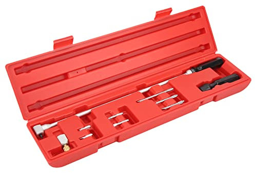 10-teiliges Vergaser-Einstellwerkzeug-Set Schraubenschlüssel-Einstellschraubendreher-Werkzeug Engelsmotor 90-Grad-Schrägwinkel-Schraubendreher Winkelmotor Carb Tune