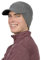 TrailHeads Baseballkappe für Herren, Fleece, Ohrenwärmer, Wintermützen für Herren, zum Laufen, Golf, Jagd, Meliert, Grau, Einheitsgröße