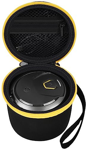 Hard Case Compatible with Microtouch Titanium Head Shavers for Bald Men, Travel Electric Razor Storage Box with Mesh Pocket, Black, Head Shaver Case