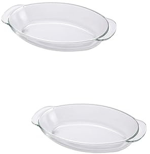 GANAZONO 2 Stück Fischteller Dampfgarer Glasgeschirr Glas-Essteller Glas-Salatteller Lebensmittelhalter Lebensmittelteller Glasteller Transparenter Obstsalat Großes Glas Bandejas