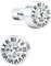 Supcare Herren Ohrringe Silber Ohrstecker mit Römischen Ziffern Creolen Geburtsstein April Diamant Ohrring Mann Edelstahl Earring Rock Huggie Kreolen Ohrring Jung Ohrschmuck Ohr Piercing Modeschmuck