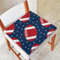 Genérico (es:Cojines de Silla con Estrellas de fútbol para sillas de Comedor, Cocina Lavable, 16 x 16, Cojines de Asiento para Silla Deportiva Americana para Cocina, Silla de Comedor, decoración