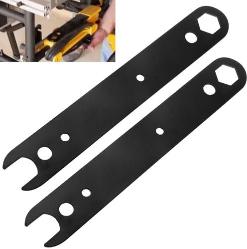 2 Pack Table Saw Wrench N506977 for Dewa-lt Table Saw DWE7485 DWE7491RS DWE7491RS DWE7499GD Type 1 & Type 2