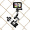 Aluminium-Baseball-Kamera-Zaunhalterung, kompatibel mit GoPro Mevo Start Game Changer, Montageset für DJI Action/Insta360/Pocket Rader Zaunhalter für iPhone, Softball, Tennis, Fußballaufnahmen