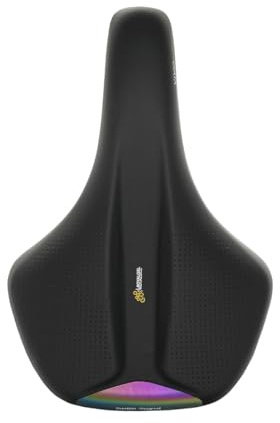 Selle Royal Unisex Vivo Athletic Fahrradsattel, Black, 254 x 162 mm