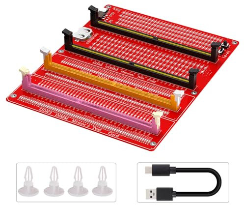 Glanhbnol Memory Stick Tester Tool Tester Linie Test Tool Desktop Motherboard Speicher Slot DDR3/4/5 Diagnose Reparatur Analysator Test