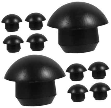 MOLUCKFU 15pcs Hydraulic Jack Oil Plugs Set for Car Maintenance Black Rubber Hydraulic Filler Bungs Compatible Floor and Bottle