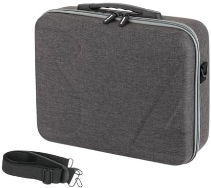 Rtyweth Kombi-Tasche für DJI NEO Motion Fly More Combo Brille N3 RC Motion 3 Große Kapazität Sling Strap mit Aufbewahrungstasche Handtasche Acc, grau