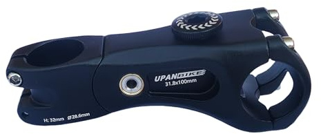 UPANBIKE Bike Suspension Stem Shock Absorbing Handlebar Stem for Road, Mountain, Gravel, Hybrid Bikes, E-Bikes MTB BMX