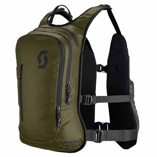 Scott Radiator 12 Enduro Motorrad Rucksack grün