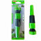 Kit de 2 Boquillas de Riego para Mangueras de 3/4 – Chorro Regulable Alta Presión con Función Stop - Plástico Resistente – Ideal para Regar Plantas, Césped, Balcón, Terraza