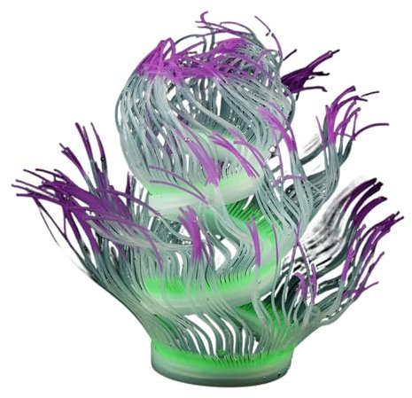 Decorazioni per acquari | Ornamenti in silicone per acquari marini, accessori decorativi per acquari luminosi per dormitorio hotel