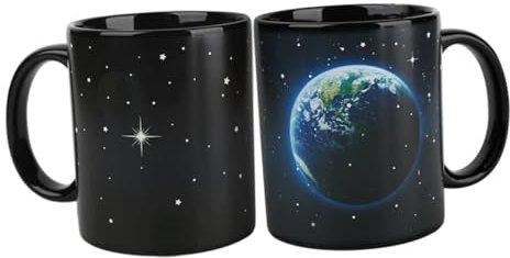 PEPLAYTAL 1 Pièce Tasse à Motif de Mug à Changement de Couleur pour Boissons Chaudes