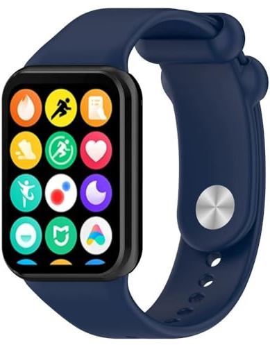 GoodZwetch Cinturino sportivo per Xiaomi Mi Smart Band 8 Pro / 9 Pro/Redmi Watch 4 / Watch 5, morbido cinturino di ricambio in silicone per donna e uomo
