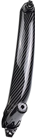 LSHIJI InnentüRgriffe Auto grau beige schwarz armlehne auto linken rechts innen türgriff innere panel pull ring abdeckung fit Verwendung for BMW E70 E71 x5 x6(CarbonF-Right-Rear)