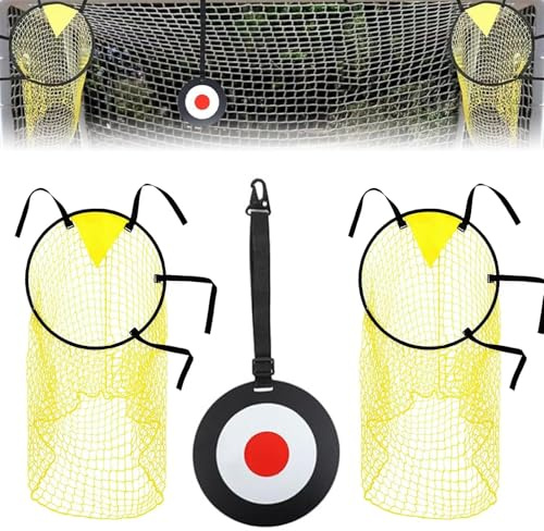 3 PCS Football Training Equipment,Portable Football Training Equipment with Adjustable Straps，Includes 2 Top Bins Targets and 1 soccer Target，Soccer Shooting Accuracy Trainer for Free Kicks