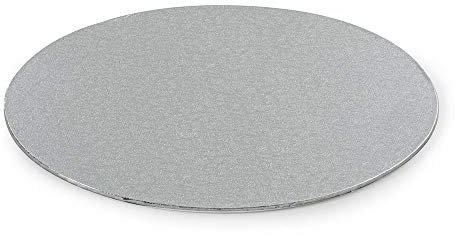 Decora 0931307 Support GÂTEAU Fin Argent Ø 32 CM H 3 MM 13'