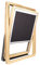 Store occultant Compatible fenêtre de Toit Roto ® - Taille châssis 114cm x 118cm - Noir