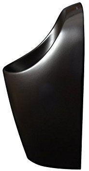 Urimat ceramiccompact Wasserloses Urinal aus Keramik - 6, Farbe:Schwarz (Matt)
