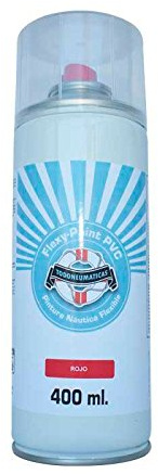 Pintura Náutica Flexible en Spray para PVC Flexy-Paint Todoneumaticas (Rojo)
