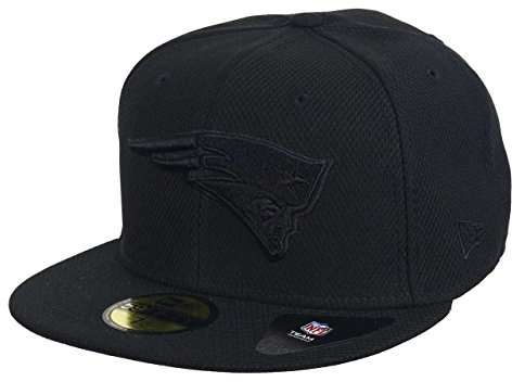 New Era Diamond Era 59Fifty Cap New England Patriots Schwarz Schwarz