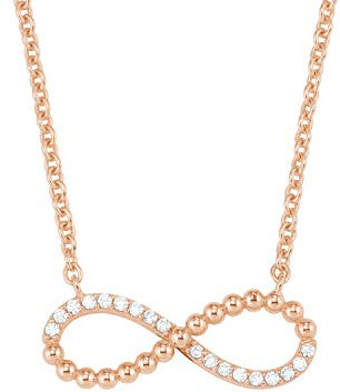 s.Oliver Damen-Ketten mit Anhänger Silber vergoldet zirkonia 2022743