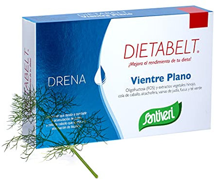Santiveri - Dietabelt Drena Vientre Plano Cápsulas - 60 Cápsulas