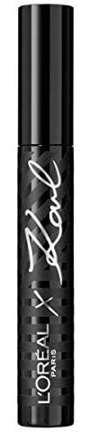 L'Oréal Paris Karl Lagerfeld Mascara, schwarze Mascara für voluminöse und geschwungene Wimpern aus der exklusiven Karl Lagerfeld Kollektion, limitiert, 6.2 ml