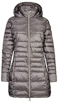 killtec Women Functional Parka Meryndana, Color:Medium Grey, Size:44