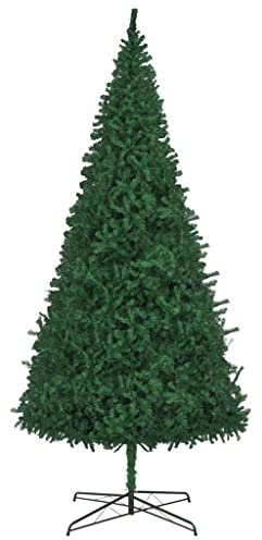 vidaXL Arbol de Navidad Artificial 400 cm Hogar Casa Decoración Navideña Estilo Abeto Pino Adornos Elemento Fiesta Christmas Celebración Verde