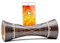 mangobeat® - Enceinte écologique et Universelle en Bois - Amplification de Tous Les Smartphones sans électricité - «Wengé Girafe» 25 cm