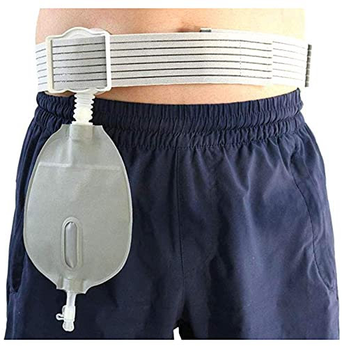 SHENXIAOMING Harnstoma Tasche Mit Verstellbarem Gürtel - Abdominal Binder Brace Mit Stomabeutel Für Colostomy & Blase Full Cut - 4CM Stoma Eröffnung, Hilfsrehabilitationsbedarf