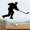 56X35 Cm Eishockey Sport Wandtattoo Wanddekoration Aufkleber Wandbild Kinderzimmer Neue Aktion Wasserdicht