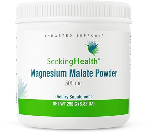 Seeking Health Magnesium Malate, 500mg - 250g