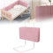 YARDIN Barrière de lit pour enfant - 60 cm - Réglable en hauteur de 40 à 60 cm - Rose cerise