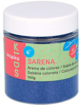 INNSPIRO Sable de couleur bleu marine 100 gr, pour décoration et artisanat