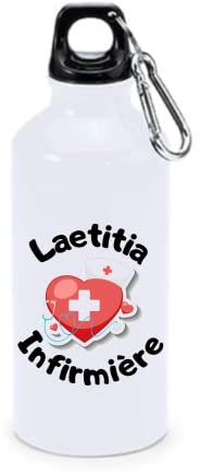 Gourde infirmière personnalisable