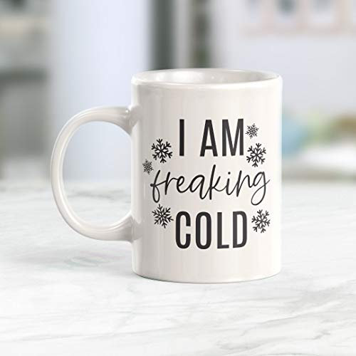 874 Tasse À Café Pour Boss I Am Freaking Cold Pour Les Hommes Café Tasses Rigolo Tasse En Céramique Drôle Tasse À Thé 330 Ml