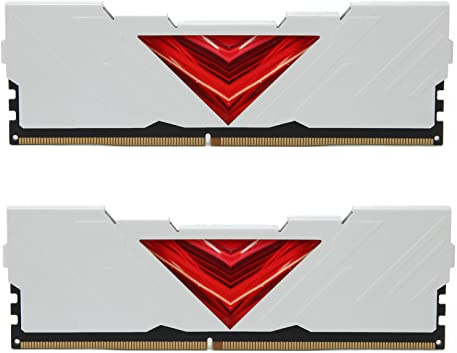 DDR4 Desktop-RAM, 2 X Desktop-Speichermodule Wärmeableitung 8 GB 3600 MHz 1,35 V Metall für Zuhause (Weiss)