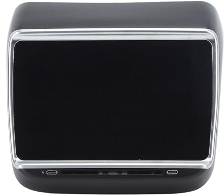 Dioche Écran D'affichage de Siège Arrière pour Modèle 3 7.2in Panneau D'affichage de Siège Arrière pour Android 11.0 Lecteur Multimédia IPS à écran Tactile HD (20 Broches)