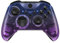 eXtremeRate Cover Frontale per Xbox Elite Series 2 Controller Model 1797,Custodia Scocca Ricambio per Xbox Elite Series 2 Core Joystick con 2 Anelli,Senza Controller-Sfumato Blu Viola